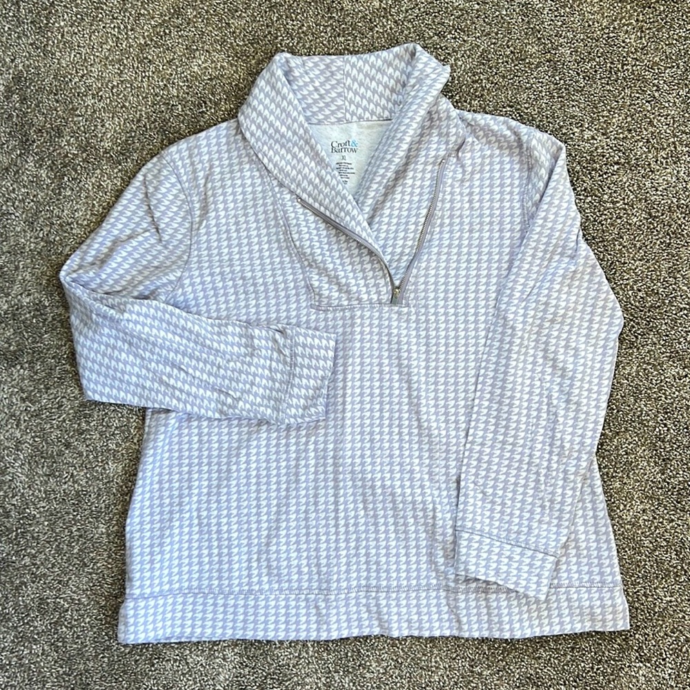 Croft & Barrow Quarter Zip Pullover